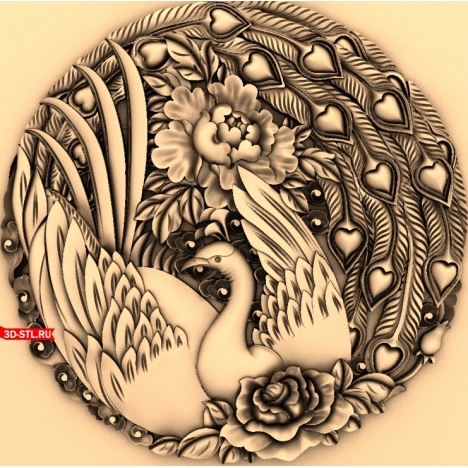 Phoenix Panel - 3D model for CNC