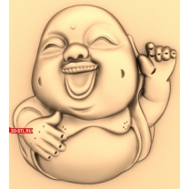 Buddha is cheerful