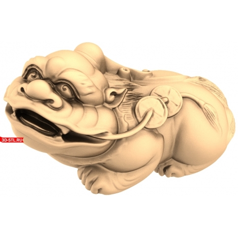 The Monster is a unique 3D model for printing.