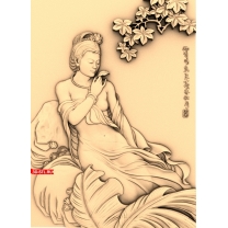 Panel Chinese classical beauty
