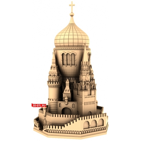 Fortress - 3D model for 3D printing