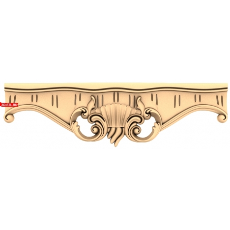 Luxury Attribute Column - 3D model for CNC