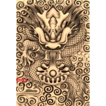 Panel Dragon head