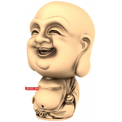 Big-Headed Buddha - 3D Printable Model