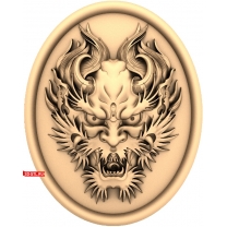 Panel Dragon head