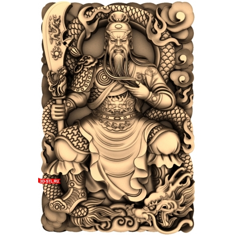 Guangdong Panel - 3D STL model for CNC