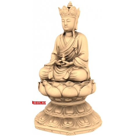3D model of Buddha for 3D printing