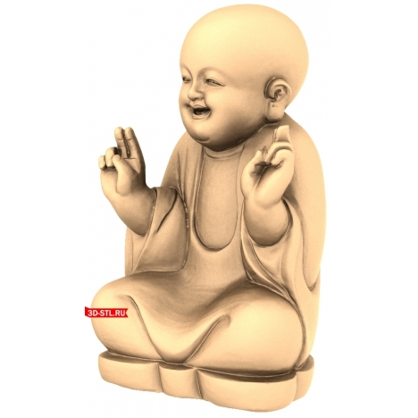 3D model of Buddha for 3D printing