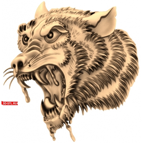 Wolf head 