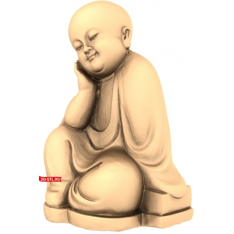3D model of Buddha for 3D printing