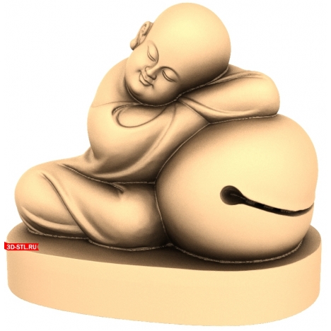 Baby Buddha - 3D Printable Model