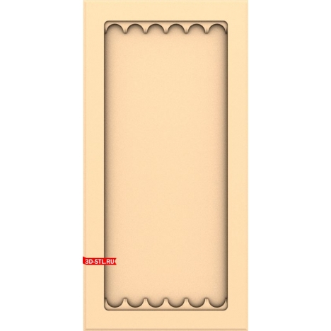 Backgammon Set with Standard Interior - 3D Model for CNC
