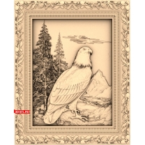 Panel "Eagle in the Forest"