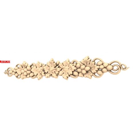 STL model of a grapevine for a CNC machine
