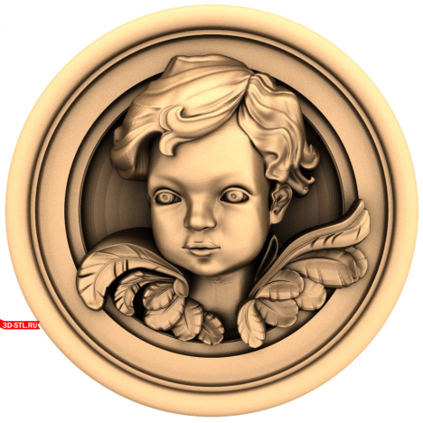 Angel of Dreams - 3D model in STL format for CNC