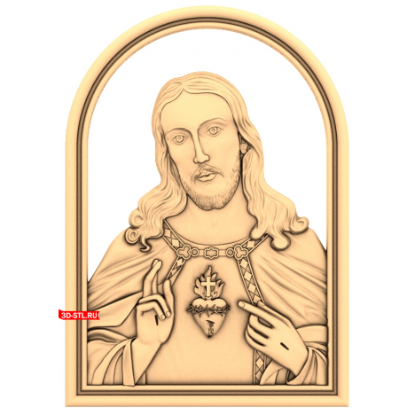 Heart of Jesus Icon 