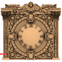 Часы "Часы #16" | STL - 3D модель для ЧПУ