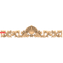 Elegant decor with a shell