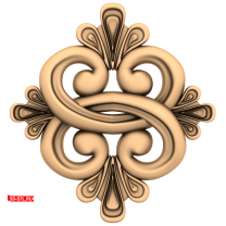 Elegant ornament for milling