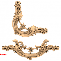 Elegant carved decor