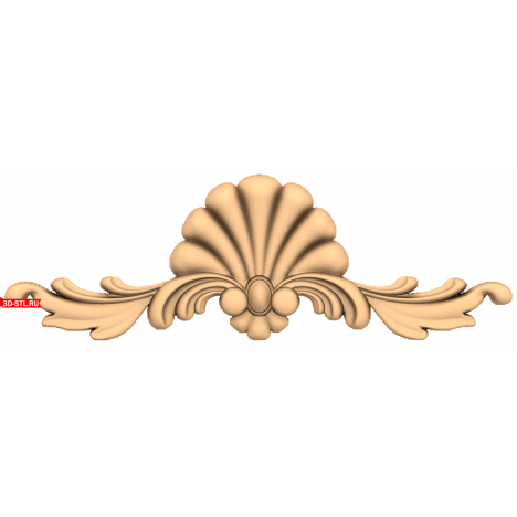 Decor Sink - 3D STL model for CNC