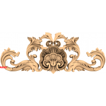 Elegant decor: Shell in swirls