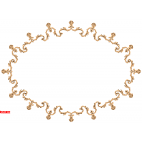 Elegant ornament for milling