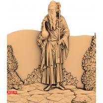Panel of Santa Claus