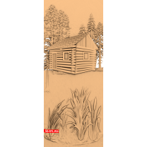 Panel "House in the Forest"