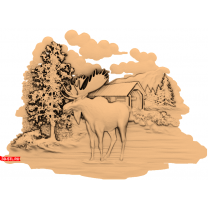 Deer panel