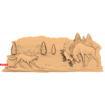 Deer panel