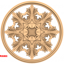 Rosette Royal Pattern