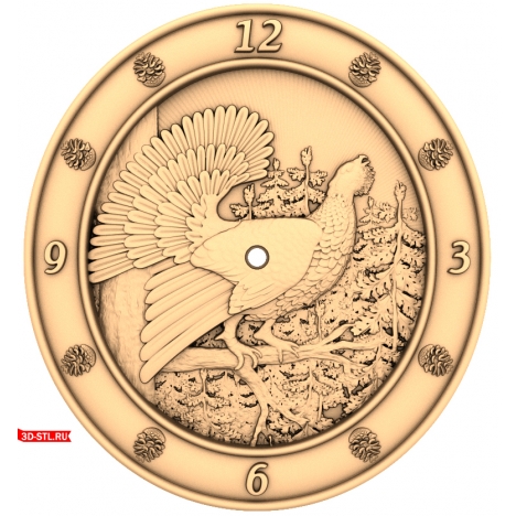 Hunter Watch - STL Model for CNC