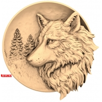 Panel "Wolf" plate