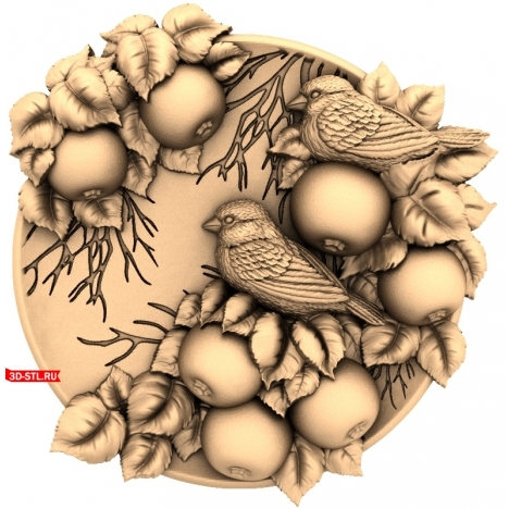 Sparrow Panel - 3D model for CNC