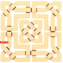 Eternal Knot Rosette