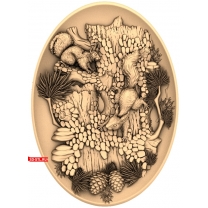 Squirrel Panel - Plate