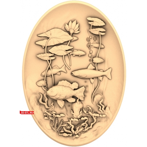 Fish panel - plate