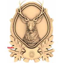 Panel "Hunting Deer"