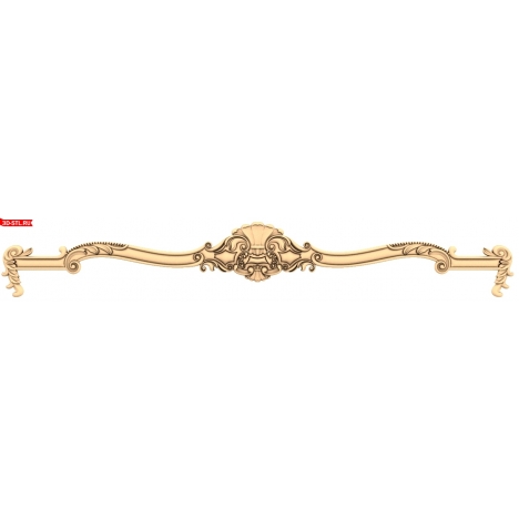 Luxurious Ornament - 3D STL model for CNC