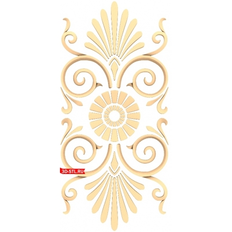  Luxurious Ornament Decor - 3D CNC model