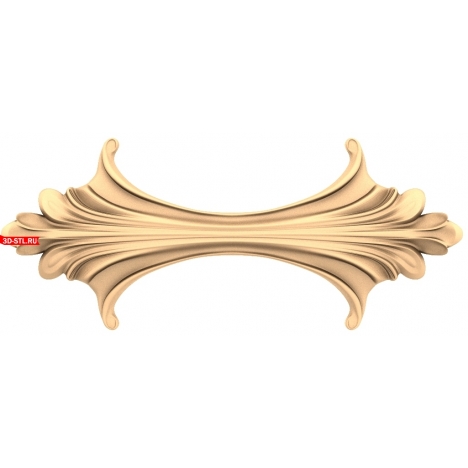 Waves of Grace Decor - 3D model in STL format for CNC