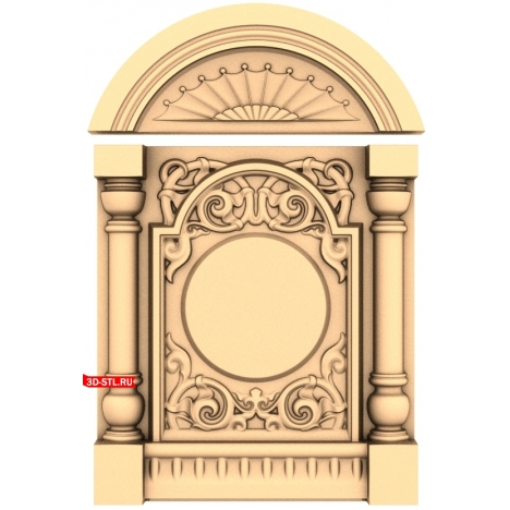 Mantle Watch 3D STL model for CNC