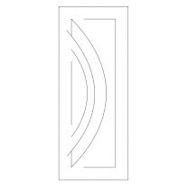 Векторный фасад #111 | DXF и CDR - 2D модель для лазерного и фрезерного станка с ЧПУ (CorelDraw, ArtCAM, AutoCAD и др.)