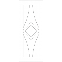 Векторный фасад #16 | DXF и CDR - 2D модель для лазерного и фрезерного станка с ЧПУ (CorelDraw, ArtCAM, AutoCAD и др.)
