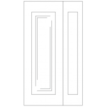 Векторный фасад #198 | DXF и CDR - 2D модель для лазерного и фрезерного станка с ЧПУ (CorelDraw, ArtCAM, AutoCAD и др.)