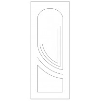 Векторный фасад #44 | DXF и CDR - 2D модель для лазерного и фрезерного станка с ЧПУ (CorelDraw, ArtCAM, AutoCAD и др.)