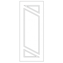 Векторный фасад #65 | DXF и CDR - 2D модель для лазерного и фрезерного станка с ЧПУ (CorelDraw, ArtCAM, AutoCAD и др.)