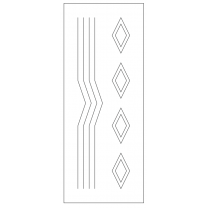 Векторный фасад #72 | DXF и CDR - 2D модель для лазерного и фрезерного станка с ЧПУ (CorelDraw, ArtCAM, AutoCAD и др.)