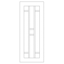 Векторный фасад #84 | DXF и CDR - 2D модель для лазерного и фрезерного станка с ЧПУ (CorelDraw, ArtCAM, AutoCAD и др.)
